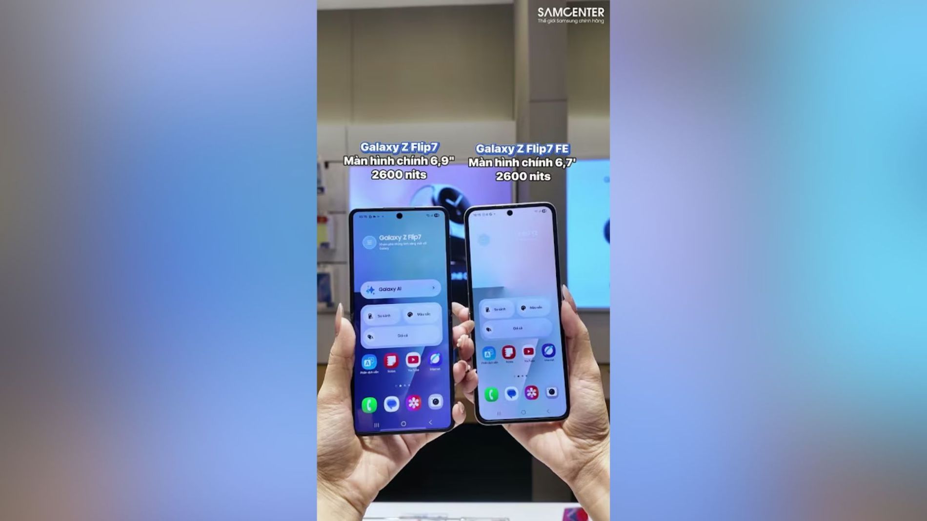 Hình ảnh cho danh mục Trên Tay Nhanh Samsung Galaxy Z Filp7 & Z Flip7 FE!
